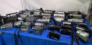 Lot of 38x | AS-IS | Mix Models and Brands Video Cameras / Untested / For Parts - Picture 1 of 11