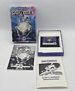 Star Control Sega Genesis 1991 Rare Retro CIB 8 Bit Complete Free US Shipping - Picture 1 of 16