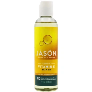 Jason Vitamin E Oil 5000 IU Skin All Over Body Nourishment 118ml - Picture 1 of 7