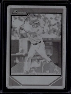 2007 Bowman Printing Plates Black #22 Ryan Shealy 1/1 Kansas City Royals ID46290 - Picture 1 of 2