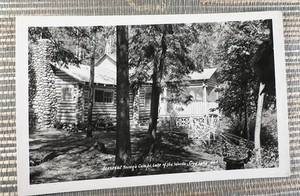 RPPC Youngs Camp Lake of the Woods Crow Lake Ontario Canada Real Photo Postcard - Picture 1 of 2