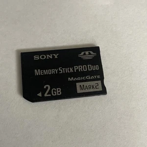 Sony 2Gb Mark 2 Memory Stick Pro Duo Magic Gate Memory card - Picture 1 of 2