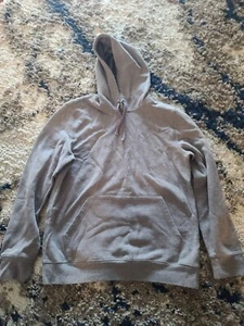 Tek Gear Womens Hoodie Sweatshirt Ultrasoft Fleece Gray Pullover Drytek Size S - Picture 1 of 4