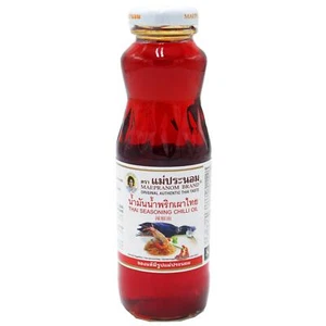 Mae Pranom Thai Würz Chiliöl 300ml Thailändisches Würzöl Chili Oil - Bild 1 von 2
