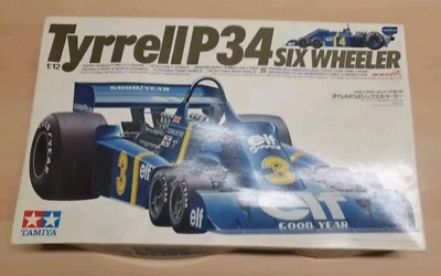 TAMIYA 1/12 TYRRELL P 34.  DECALS UN PO' INGIALLITE #12021# .NO PROTAR HASEGAWA  - Immagine 1 di 4