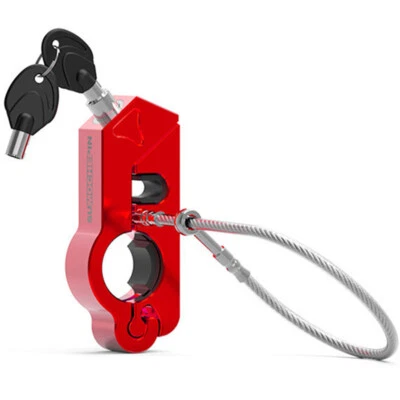 Anti-Theft Lock Motorcycle Handlebar Brake Security Lock for Scooter ATV Bike - Image 1 of 4