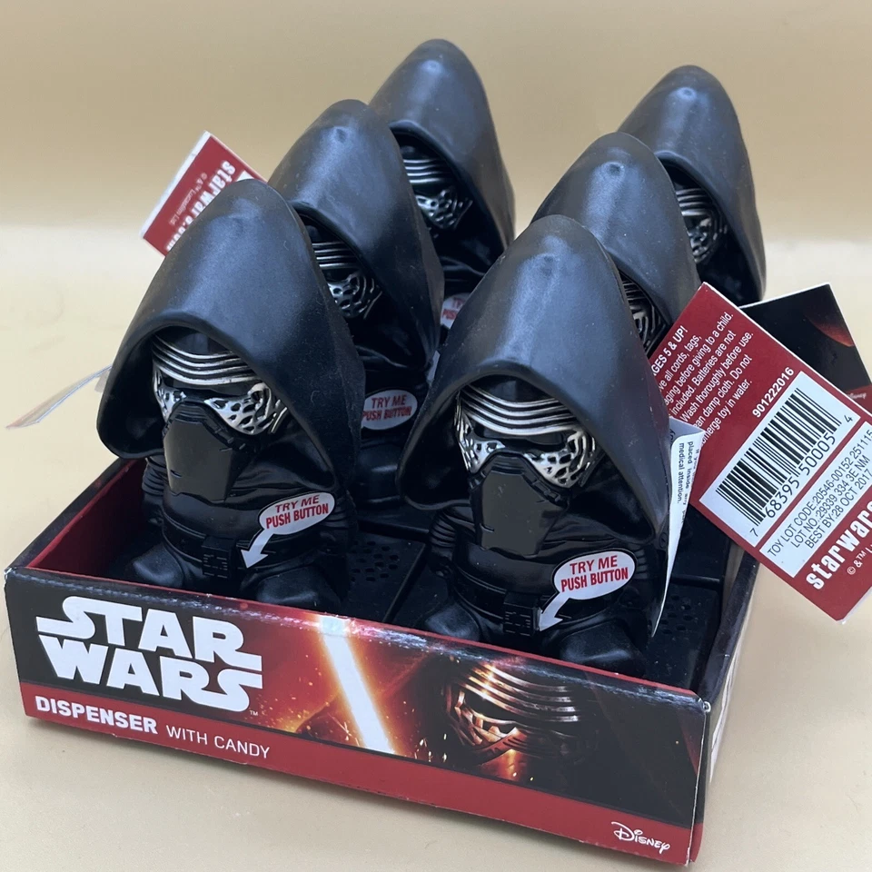 6 Disney Star Wars Talking Darth Vader Mini Candy Dispenser Galerie