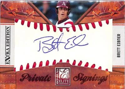 2010 Donruss Elite Extra Edition Private Signings #31 Brett Eibner Auto 65/99 - Image 1 of 2