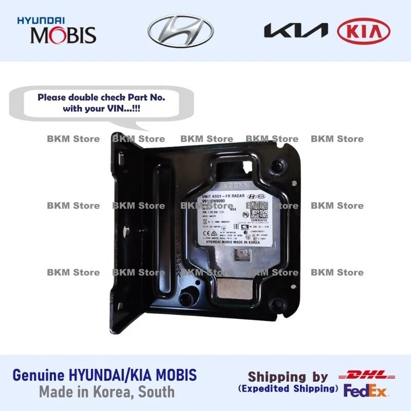 Genuine 99110N9000 Front Radar Unit Assy for Hyundai Tucson 2021-2023