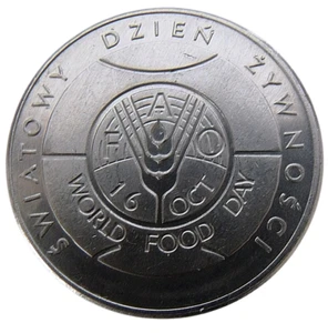 POLONIA 50 ZLOTYCH 1981 FAO F.O. CONMEMORATIVO DEL DÍA MUNDIAL DE LA COMIDA - Imagen 1 de 4