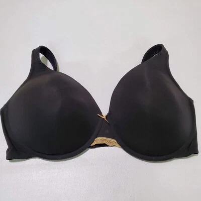 Sujetador mujer Cacique 44F negro ligeramente forrado cobertura completa con aros Foto 1 de 4