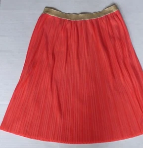 New Women Pleated Skirt with Elastic Waist Dubarry Pink Color Sz Large - Picture 1 of 1
