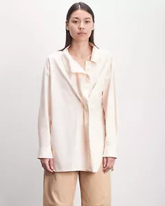 Roucha $188 Twist Popelina Envolvente Abotonada, Camisa, Blusa en Blanco, C - Imagen 1 de 7