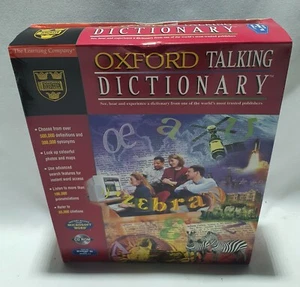 OXFORD TALKING DICTIONARY PC Big Box NEW Sealed - Bild 1 von 4