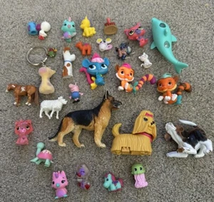 Mini dogs Cats Birds Pets toy animal figure lot Of 29 - Picture 1 of 5