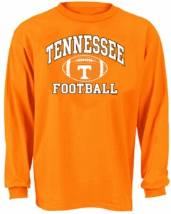 Tennessee Volunteers Men’s Orange College Football Long Sleeve T Shirt - Picture 1 of 5