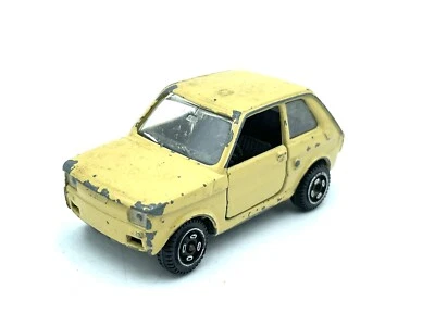 Vintage Polistil FIAT 126 Gialla 1/43  #NM - Immagine 1 di 4