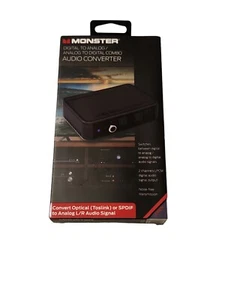 Monster Digital To Analog / Analog To Digital Combo Audio Converter - Picture 1 of 3