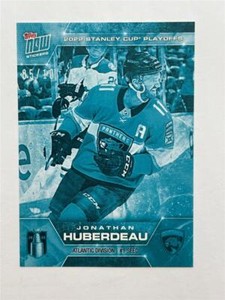 2021-22 Topps Now NHL Stickers Stanley Cup PO #13 JONATHAN HUBERDEAU - Ice 05/10