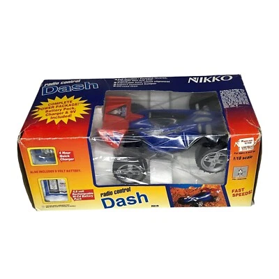 NIKKO RC Buggy Dash 1:18 Scale Complete Battery Charger Tested Works - Image 1 of 4