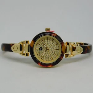 ADRIENNE VITTADINI AD10442 Two Tone Quartz Women's Watch Sz. 7" New Battery - Picture 1 of 10