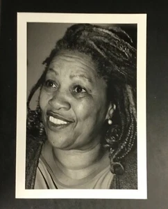 Toni Morrison Original 1993 Press Photo American Novelist Author B&W Photograph - Picture 1 of 2