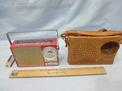 Radio Transistor Solar Hoffman “Trans Solar” RP706 Rojo Raro y Excepcional Foto 1 de 4