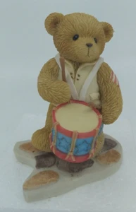 Cherished Teddies - Grant Ready to Answer Freedom's Call - 112398 - New Open Box - Picture 1 of 3