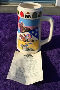 Vintage 1996 Limited Edition Stein by Oak Tree Racing Associates Santa Anita  - Bild 1 von 11