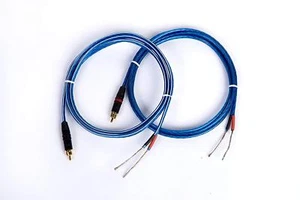 L/R AMP Receiver REAN Neutrik Gold RCA auf aktive Lautsprecher Kabel Adapter. - Bild 1 von 3