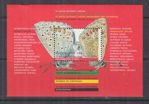 NETHERLANDS, 1993 Butterfly, 1.60g. Souvenir Sheet, mnh. - Picture 1 of 1