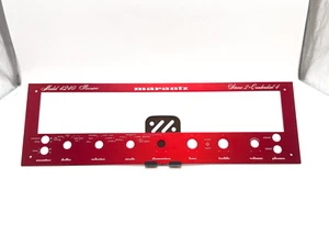 MARANTZ 4240 RED FACEPLATE – WHITE LETTERING | CUSTOM COLOR | 1-YEAR WARRANTY - Picture 1 of 3