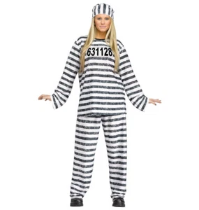 Gefängnis Honig Häftling Sträfling Gefangener Kostüm für Erwachsene - Bild 1 von 3