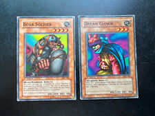 Boar Soldier & Dream Clown Yu-gi-oh First Edition Cards
