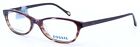 FOSSIL MIKAYLA FM3 Striated Burgundy Cat Eye Womens Eyeglasses Frames 52-16-140