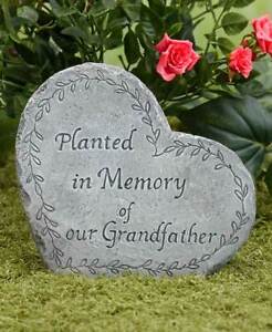 Planted in Memory of Our Grandfather Memorial Stone