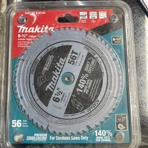 6-1/2 pulgadas Hoja de sierra de inmersión inalámbrica con punta de carburo 56 Tpi para madera/mdf/laminado - Imagen 1 de 5