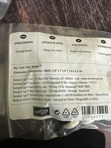 Stampin Up! Sponge Daubers (5 in pack) - Picture 1 of 2