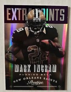 2013 Panini Prestige - Mark Ingram #124 Extra Points Purple /100 - Picture 1 of 8