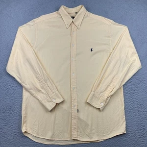 Vintage Ralph Lauren Hemd Herren 40 Large Button Down Made USA 90s Baumwolle - Bild 1 von 11