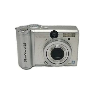 Canon PowerShot A95 5.0MP Digital Compact Camera Silver Tested - Bild 1 von 12