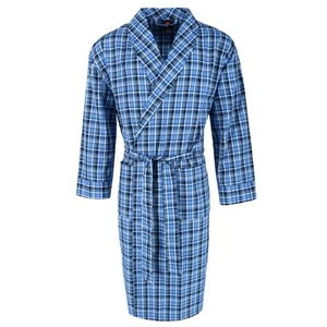 New Hanes Men's Lightweight Woven Robe Tall Sizes - Picture 1 of 8