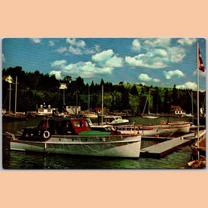 Postcard Boating Chester Nova Scotia Scenic Resort - Picture 1 of 4
