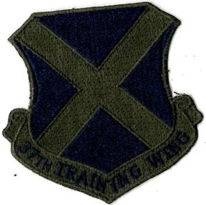 USAF 37th TRAINING WING MILITARY PATCH - Picture 1 of 1