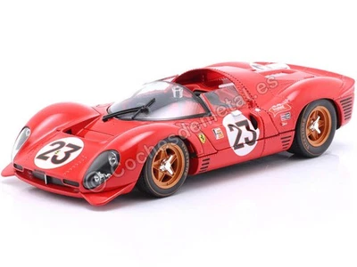 1967 Ferrari 330 P4/P3 4.0L V12 Nº23 L.Bandini/C.Amon Ganador 24h Daytona 1:24 B - Imagen 1 de 4