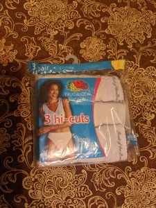 Vintage Fruit Of The Loom Cotton Signature Brief Panties SIZE 7 - Picture 1 of 7