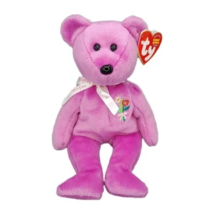 TY Beanie Baby MOTHER 2004 the Bear 8.5" Plush Stuffed Animal Toy MWMT - Picture 1 of 11