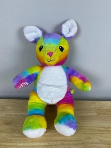 Build A Bear Workshop Pop of Color Regenbogen-Känguru 16 Zoll Plüschtier - Bild 1 von 3