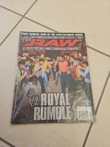 WWE RAW MAGAZINE ROYAL RUMBLE GENNAIO 2005 WRESTLEMANIA 21 - Foto 1 di 4
