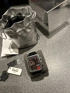 Dolce & Gabbana Mens Watch Chronograph Boxed And Papers - Picture 1 of 14